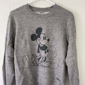 Uniqlo Mickey Mouse crewneck sweater